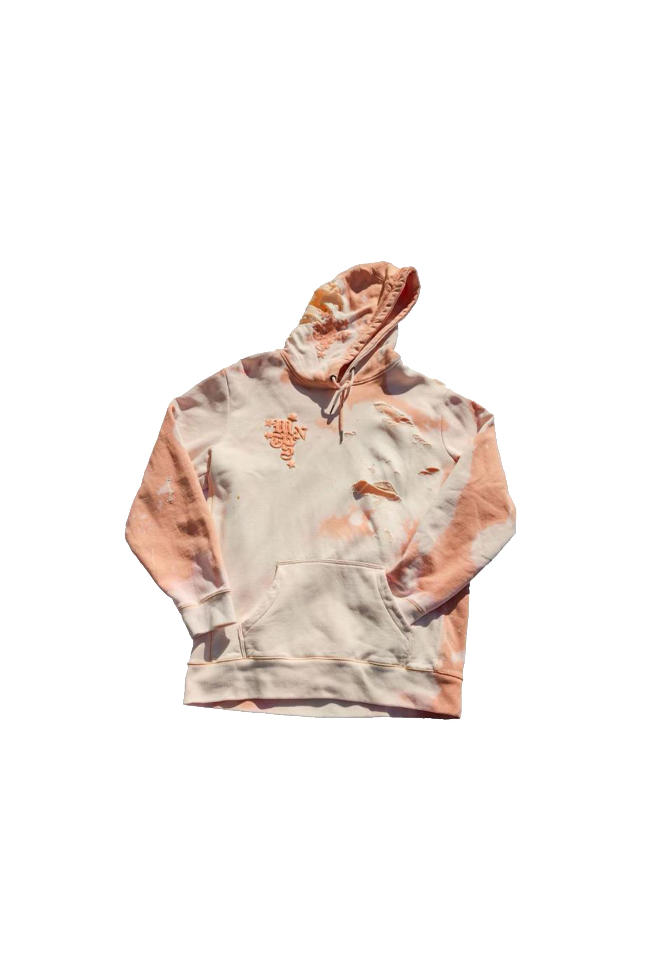 Salmon Dye Sweat Suit